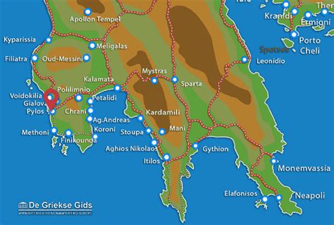 map of pylos greece.